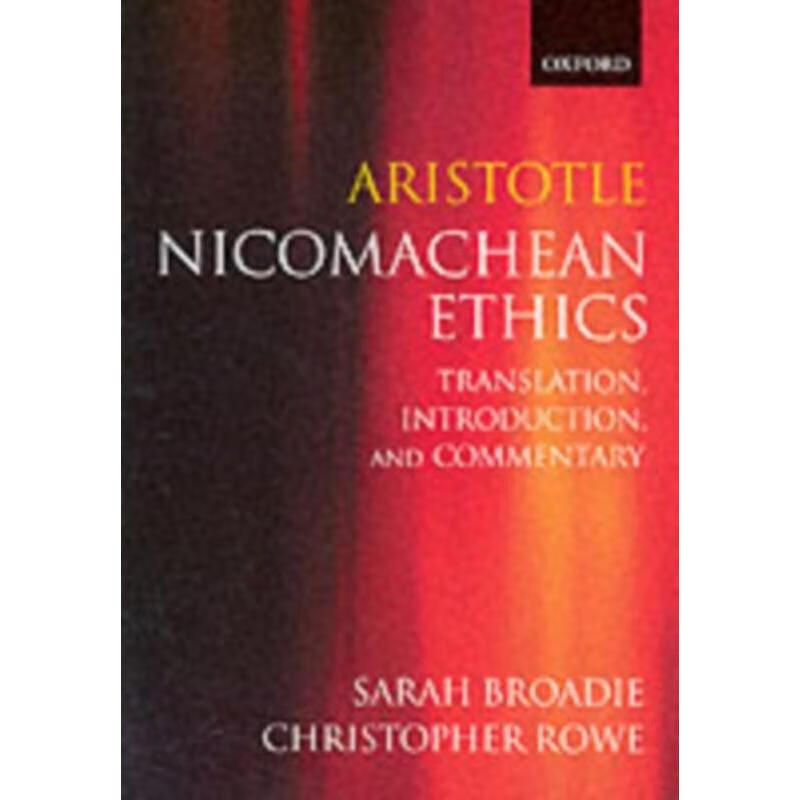 预订aristotle: nicomachean ethics:translation, introduction