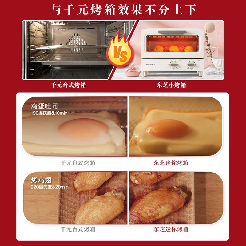 东芝电烤箱家用多功能小型烤箱这款烤箱加热面包，土司可以吗？