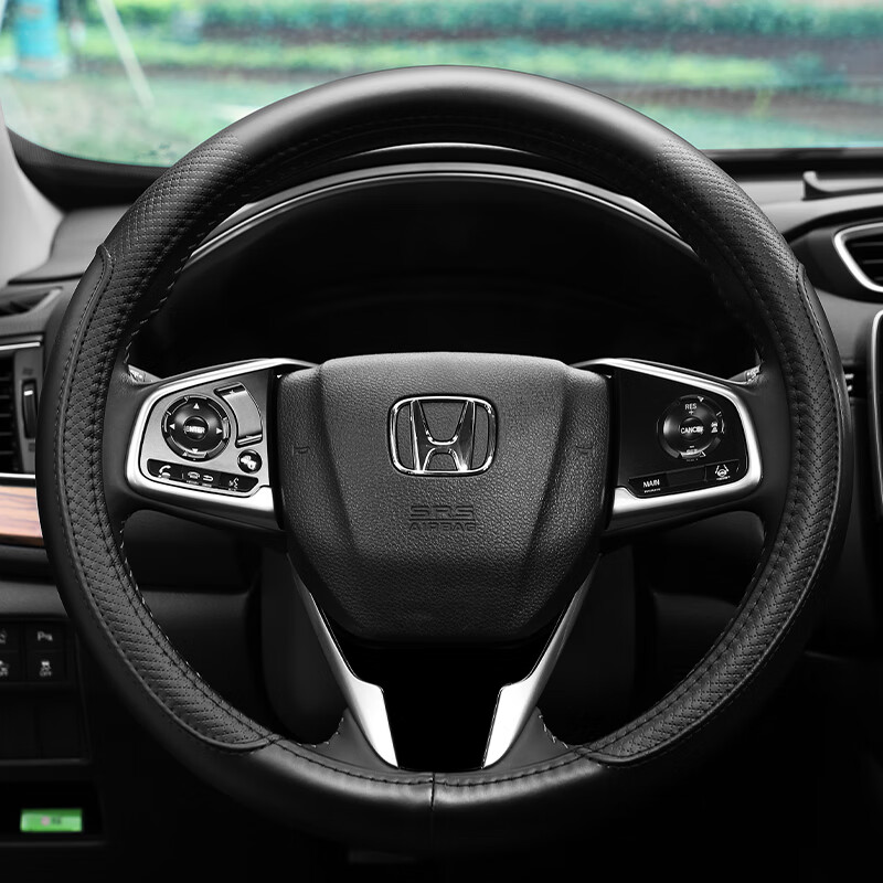 劲展专用于15~2024款东风本田xrv真皮方向盘套四季通用新炫威汽车把套