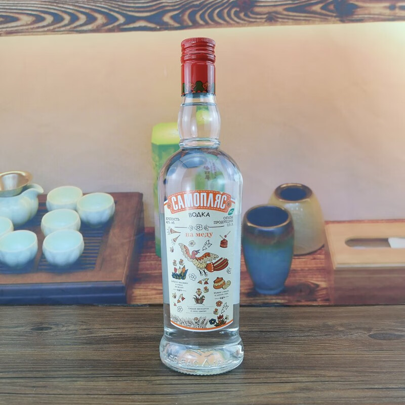 亚里奇 小鸟56度风味伏特加500ml*1瓶进口俄罗斯洋酒烈酒白酒哈拉少网