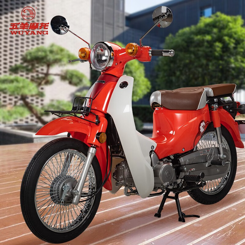 超星本田款幼兽嘉陵570款蓝牌摩托车本田款弯梁车110cc(公告48cc)国4