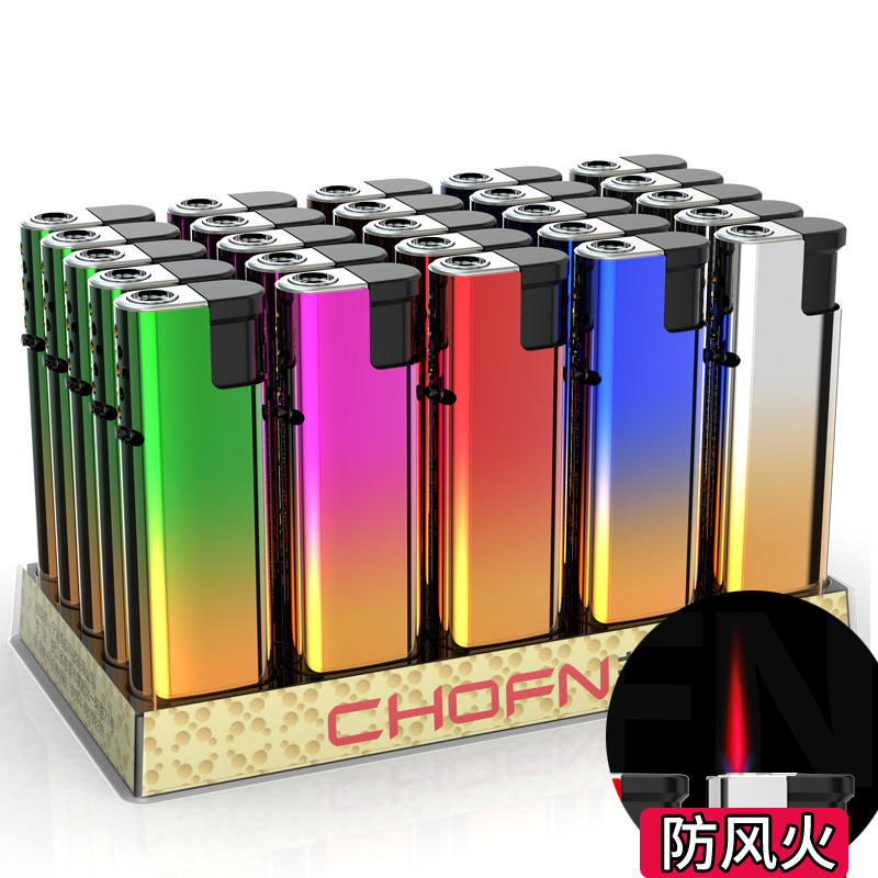 超凡 防风打火机金属防爆批发广告一次性火机订制定做定制订做印字