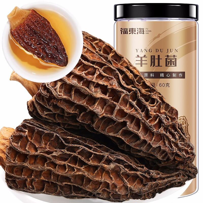 福东海羊肚菌60g价格走势及销量趋势分析