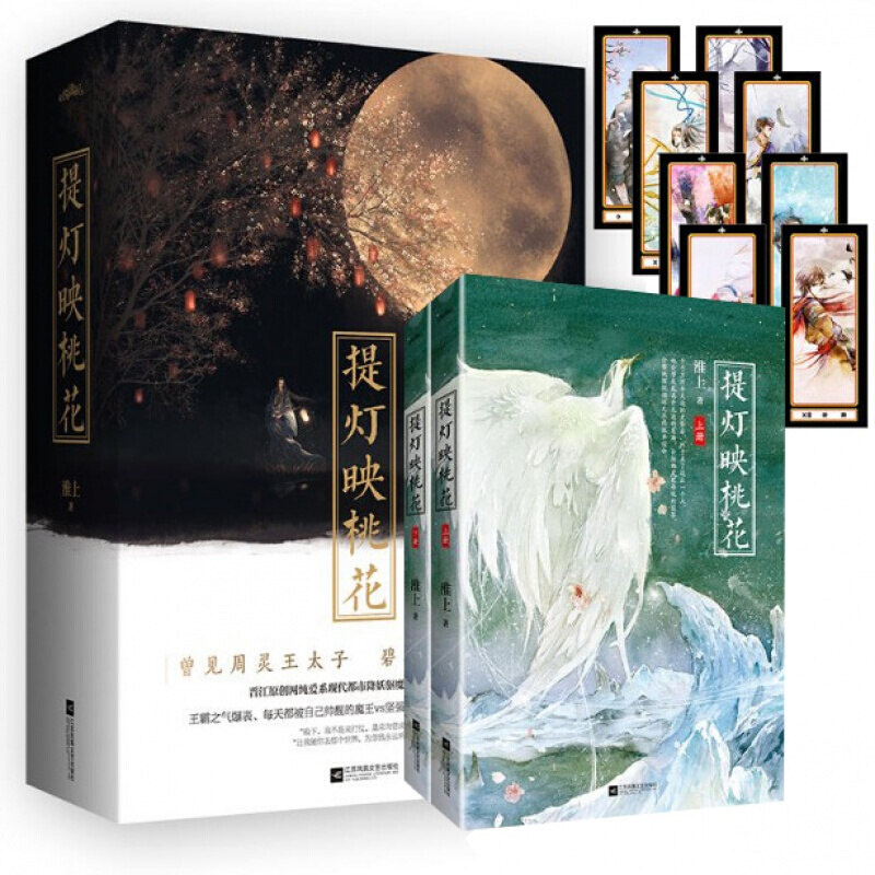 正版 提灯映桃花上下册 无删减版完结 破云作者淮上 古代古风武侠玄幻言情小说 双男主青春文学小说