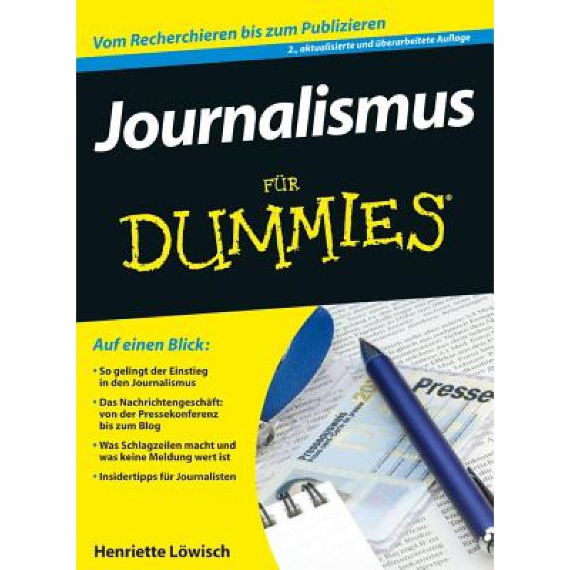 【4周达】journalismus fur dummies