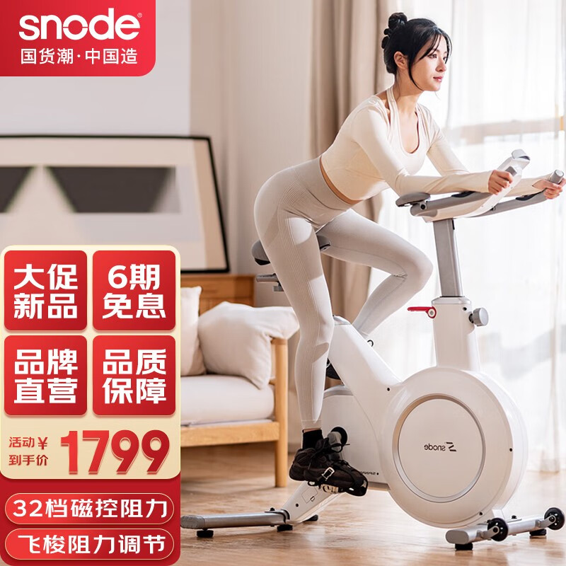 斯诺德（SiNuoDe）动感单车家用运动减肥器材健身车室内脚踏自行车S8