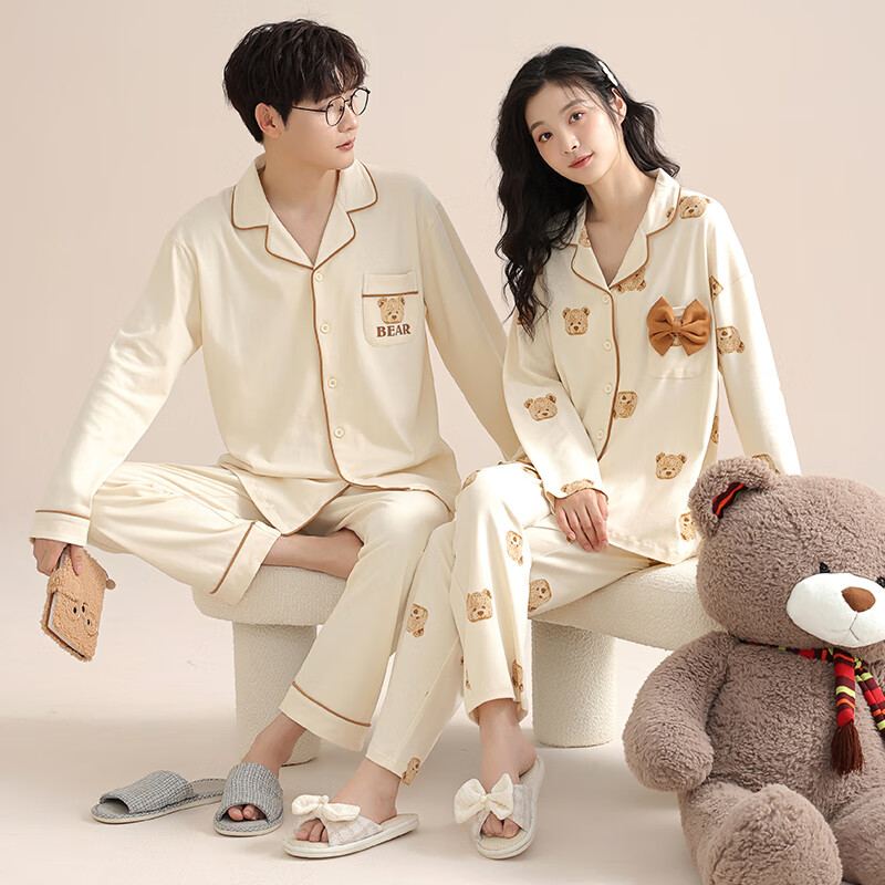 ���ڲ����������Ŵ�������˯��Ů�＾���䳤�����з�����ʿ˯�¶����⴩�Ҿӷ����� F41781 L Ů������100-120� 122Ԫ