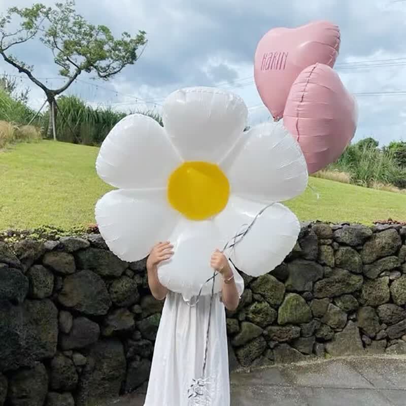 酷依宝 太阳花铝膜气球 送女孩纪念日后备箱惊喜铝膜生日布置派对中号怎么样,好用不?