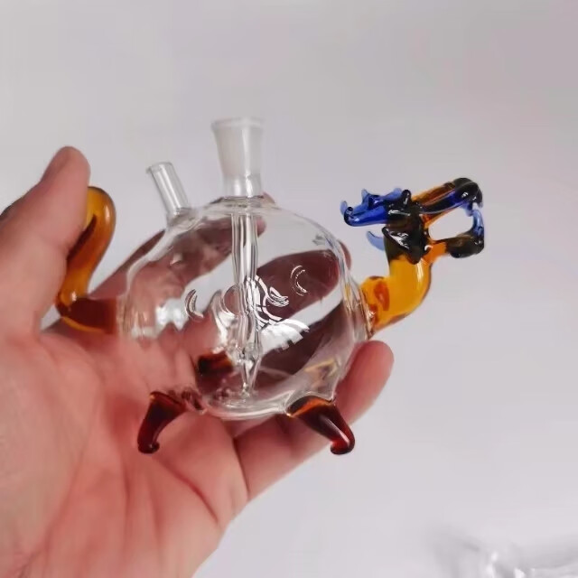 造型创意玻璃过滤水烟壶烟锅烟嘴配件