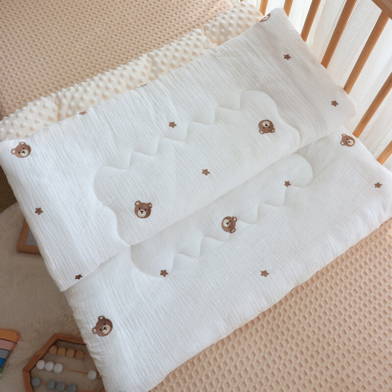 京噶婴儿专用床垫褥子可洗幼儿园儿童午睡垫被拼接床新生宝宝 星小熊 56x100cm