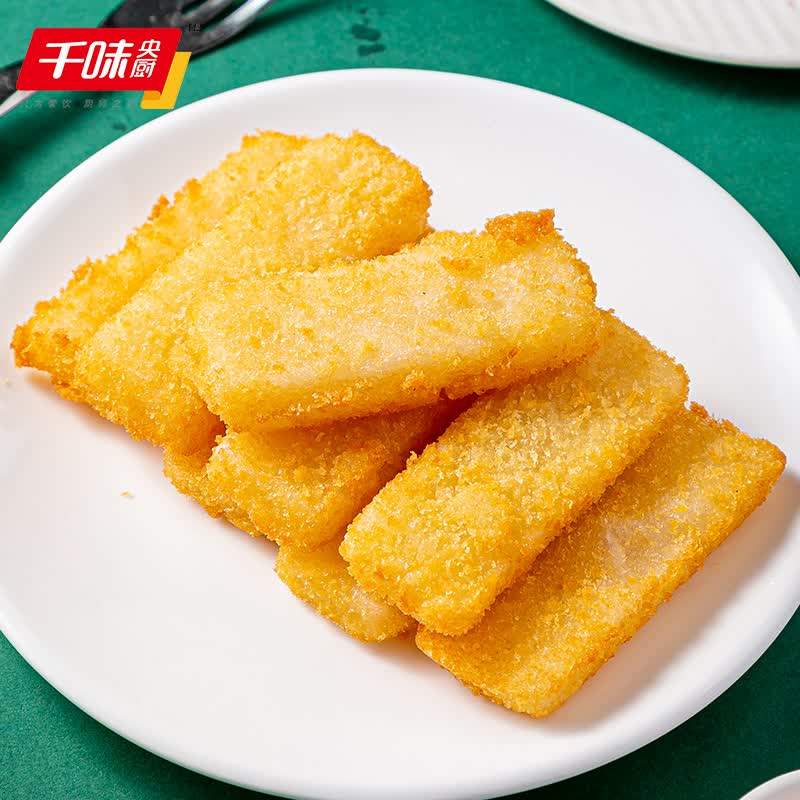千味央厨 只为餐饮 厨师之选 炸椰奶网红特色零食小吃 油炸甜品脆皮