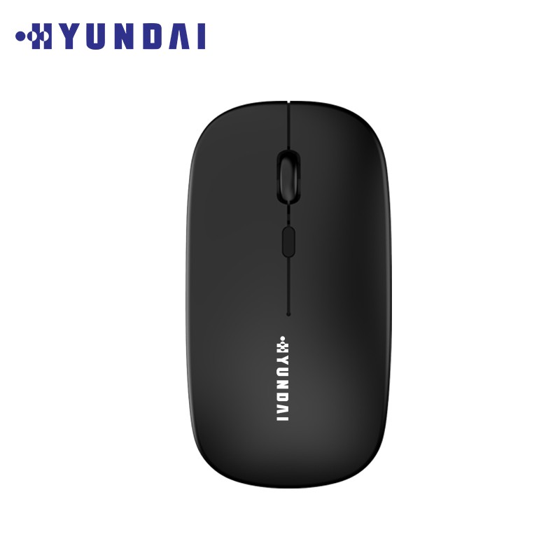 现代（HYUNDAI）鼠标 无线鼠标可充电 办公鼠标 对称鼠标 便携鼠标 M180 黑色