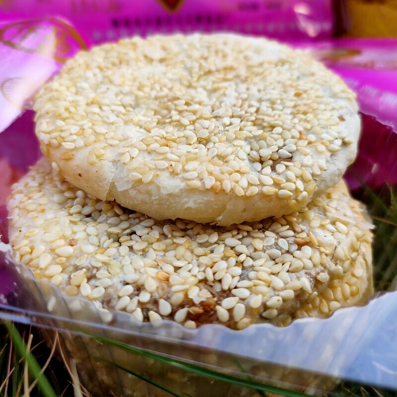 衡阳特产酥薄月饼石鼓区牌传统手工桂花芝麻中秋礼盒 【试吃偏贵】