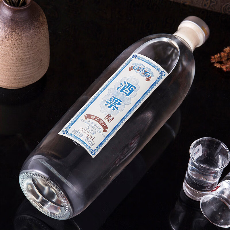 泰裕昌粮食酒酒票酒浓香型白酒礼盒装纯粮食酿造固态法发酵酿造白酒 42%vol 500mL 6瓶 整箱带礼袋