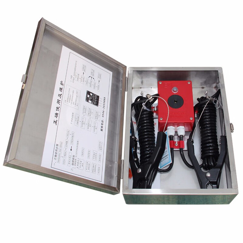 aqj81 防爆加油站静电报警器 防爆型固定式移动式静电接地报警器 报警