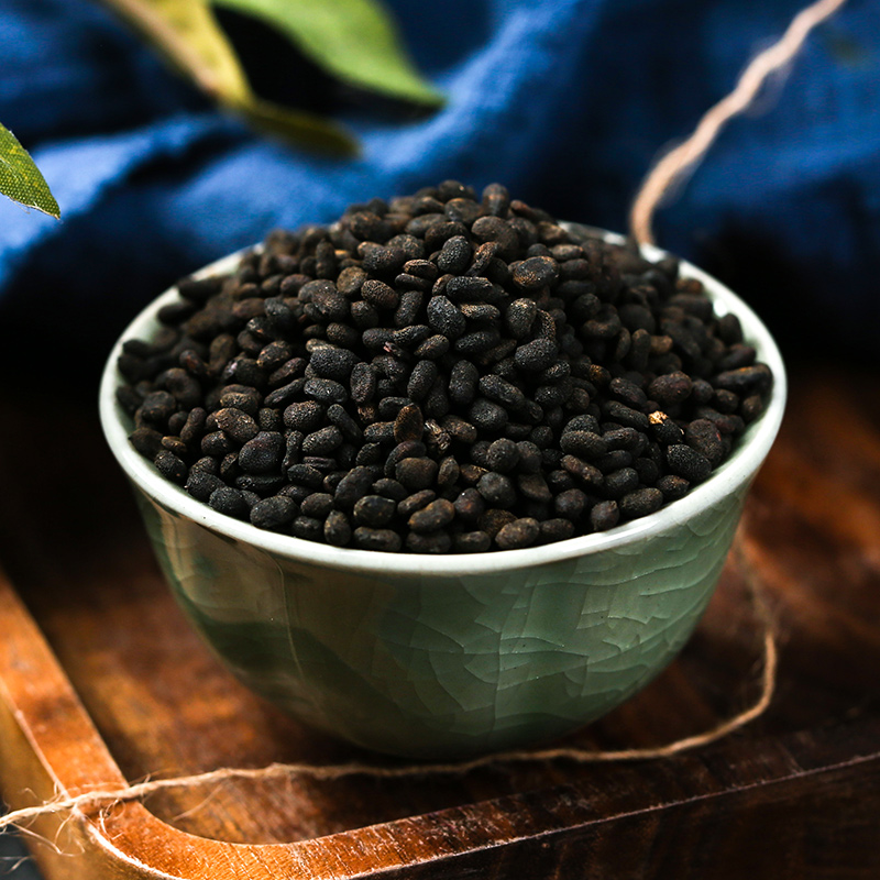 补骨脂中药 破故纸中药材盐骨脂 黑故子400g精选