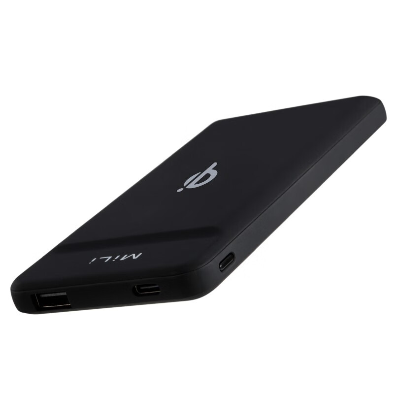 米力(mili) 无线充电宝双向快充移动电源便携苹果pd快冲 无线充电宝