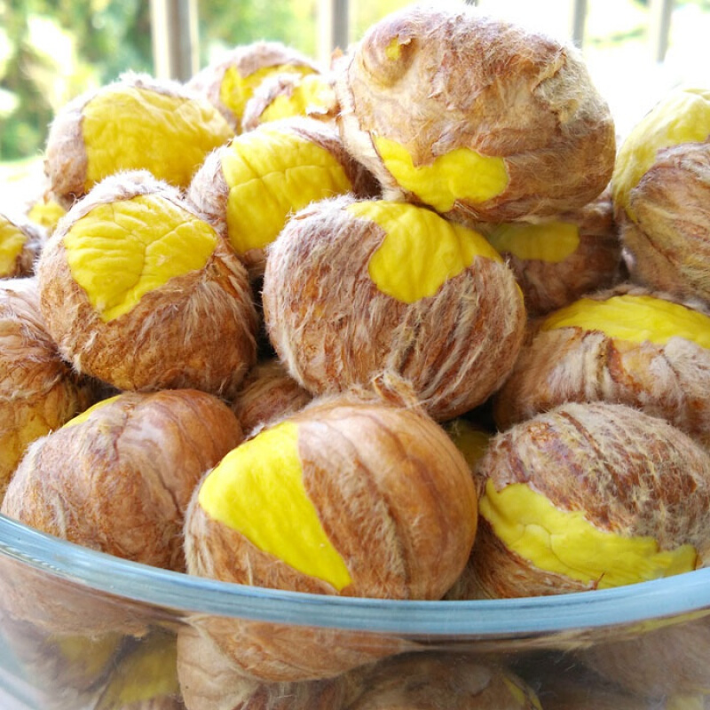 馋2斤大别山生板栗仁 新鲜去壳板栗仁去皮生栗子仁甘栗剥皮栗米 大果