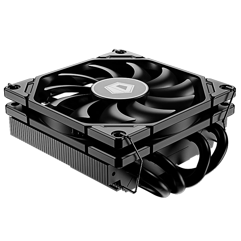 下压式cpu风冷散热器  4热管直触 9cm风扇 适用lga1200/lga1700/am4/5