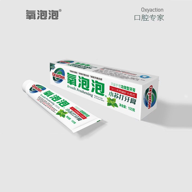 氧泡泡 氧泡泡小苏打牙膏100g