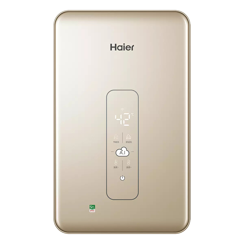 海尔(haier)即热式电热水器 家用速热热水器 开机即洗 wifi智控 纤薄