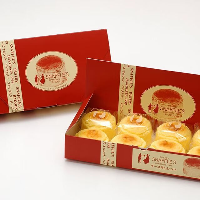 现货 日本北海道芝士函馆snaffles浓郁半熟芝士蛋糕连续7年金奖 -18