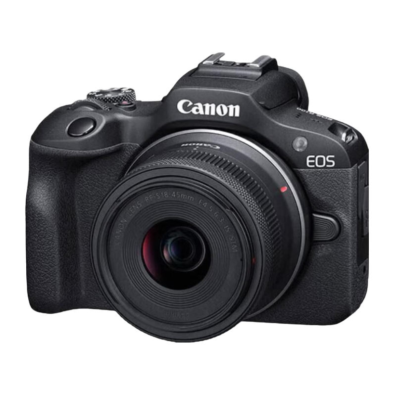 佳能canoneosr100微单相机套机小型便携旅游高清数码照相机4k视频拍摄