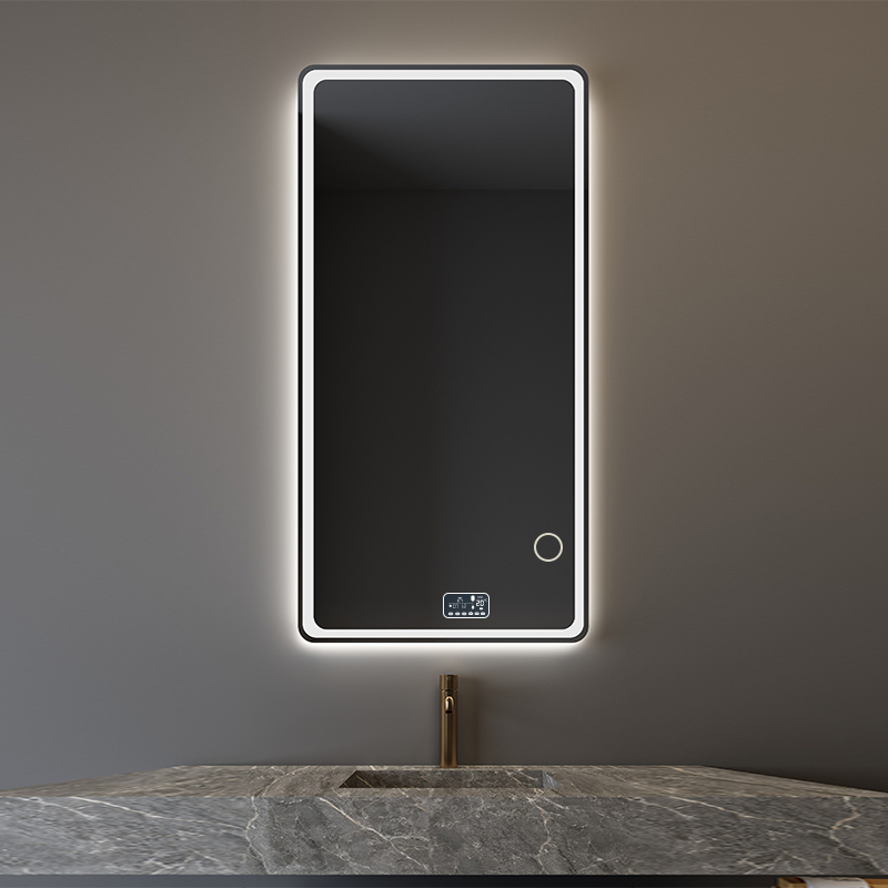 小··米生态米家通用智能镜子触摸屏洗手间挂墙式现代简约led灯方形