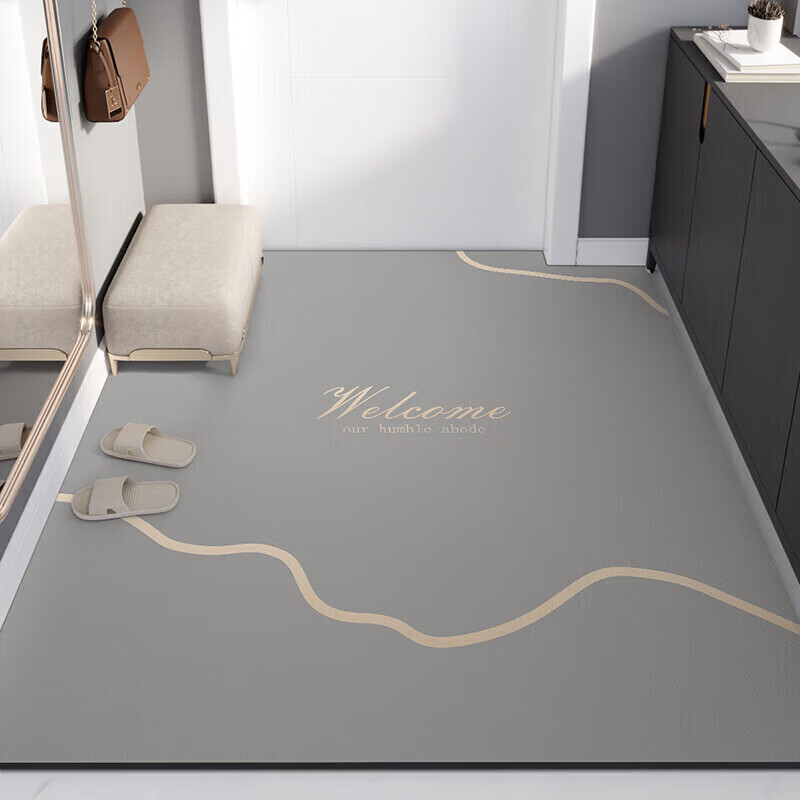 超大号轻奢进门吸水防滑地垫可裁剪家用厨房卫生间进门垫 繁星璀璨 50