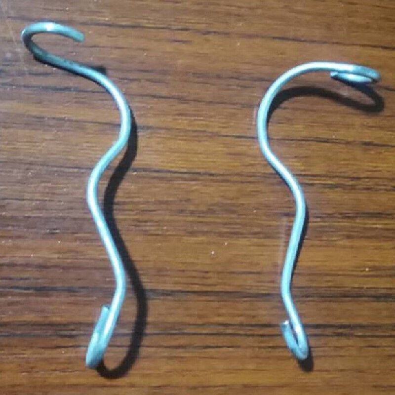 温室大棚弹簧配件管线卡钢管卡扣压顶簧骨架夹卡子顶钢丝引线簧 20