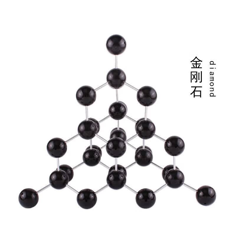 化学有机分子结构模型 晶体分子模型模型碳60石墨氯化钠空间点阵 金刚