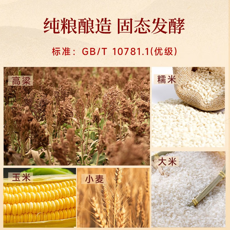 五粮液(WULIANGYE)股份有限公司出品感恩酒白酒52度浓香型白酒 喜宴用酒收藏送礼 52度 500mL 2瓶 感恩传承金