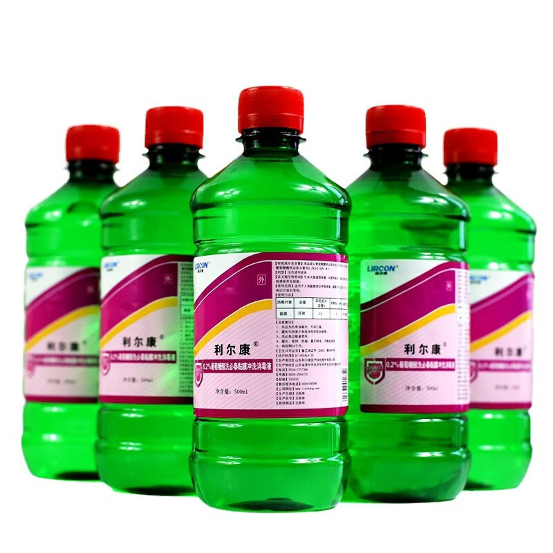 利尔康利尔康洗必泰0.2%葡萄糖酸粘膜冲洗消毒液500ml 1瓶(多瓶划算)