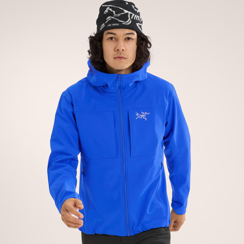 始祖鸟（ARC'TERYX）买手代购Gamma MX Hoody 男士户外薄绒保暖防风雨软壳连帽冲锋衣 Vitality L