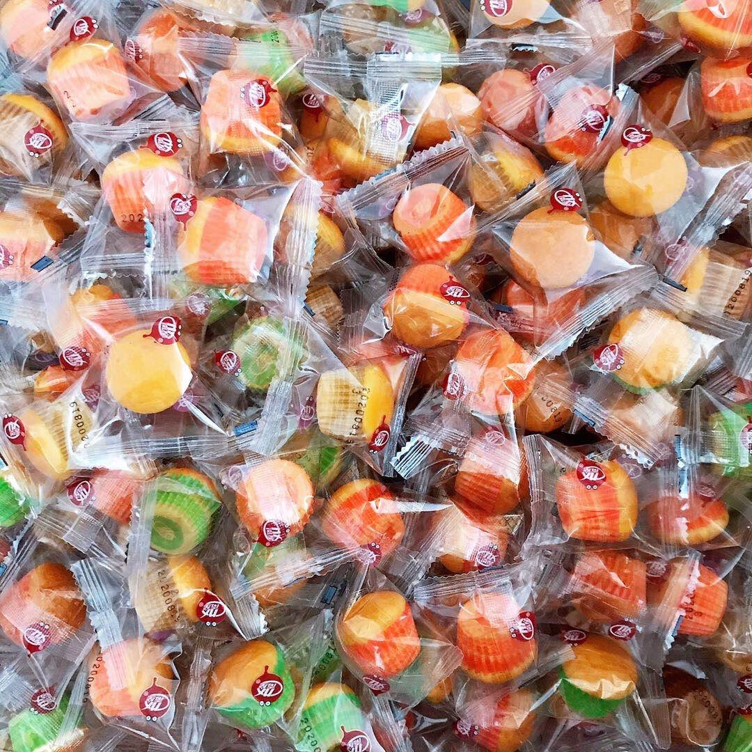 咔芙滋(kafuzi)小国王迷你纸杯老式小粒儿童零食早餐糕点心整箱小包装