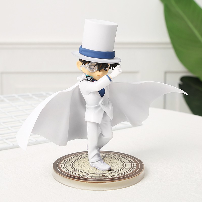 名侦探柯怪盗基德工藤新一玩具模型公仔玩偶摆件大号人偶周边ql 拿