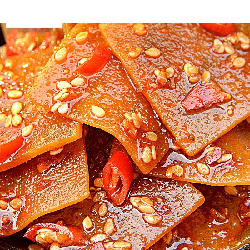 虎钢馋汉阴豆腐干克陕西安康特产美食汉阴豆腐干 五香蒲溪豆干 200g