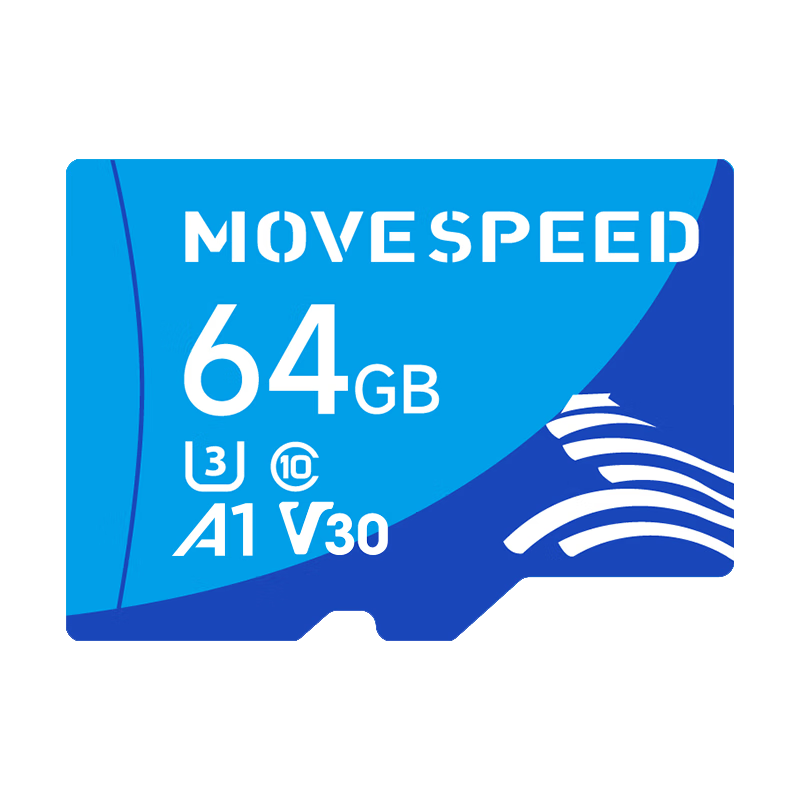 ٣MOVE SPEED64GBڴ濨 TFMicroSD洢 U3 V30 4K ٿг¼&ͷֻƽ崢濨15.3Ԫ/       45.93