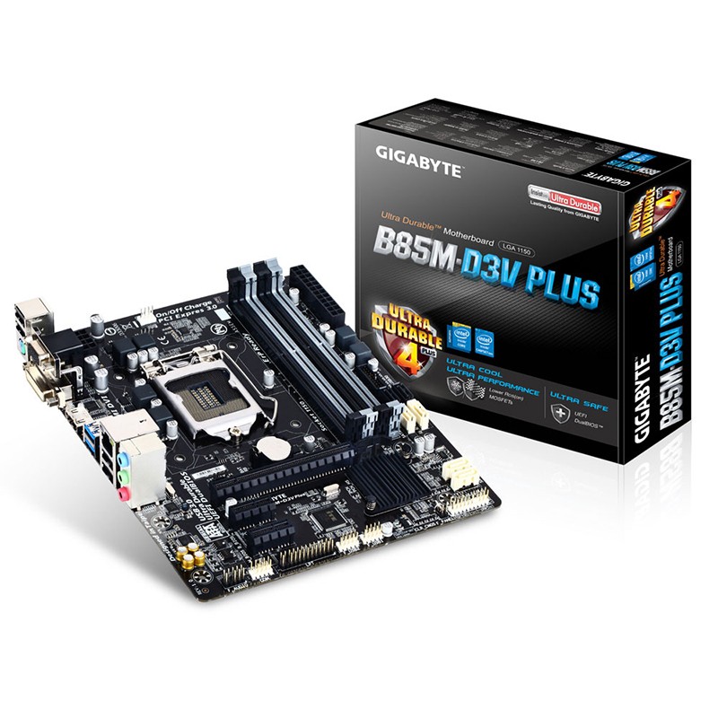 【二手9成新】技嘉ga-b85m-d3v plus/plus si主板(lga