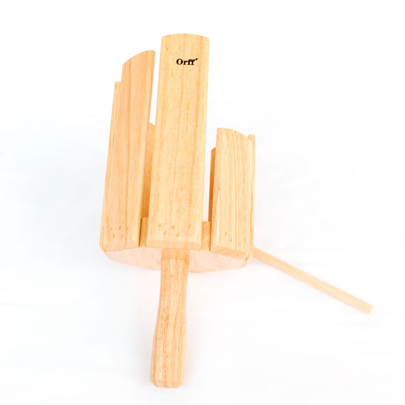 奥尔夫天地(orff world) 多音响筒 橡木8音梆子 奥尔夫木质打击乐器