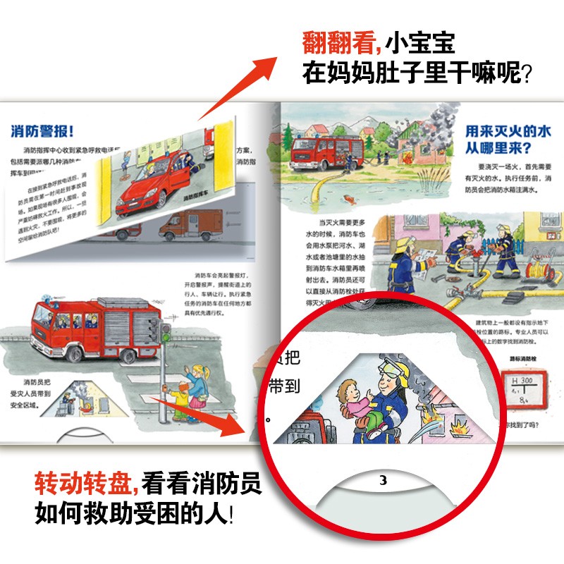 趣味玩科学·情景科普翻翻书：全7册（京东专供）详情图