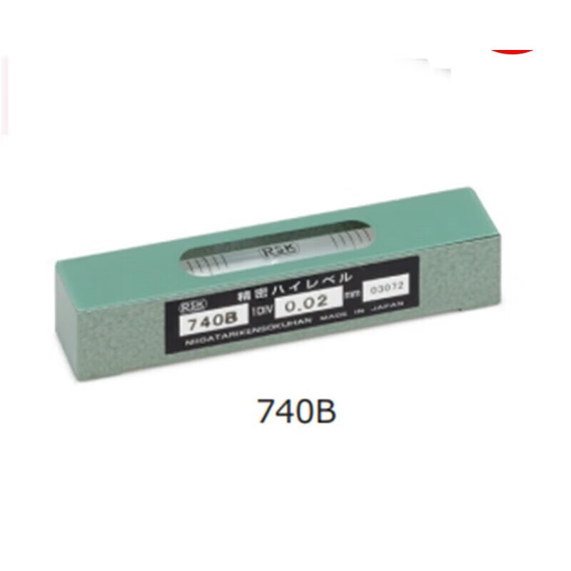 诚得景新泻理研水平仪740b小型精密气泡水平尺740b02