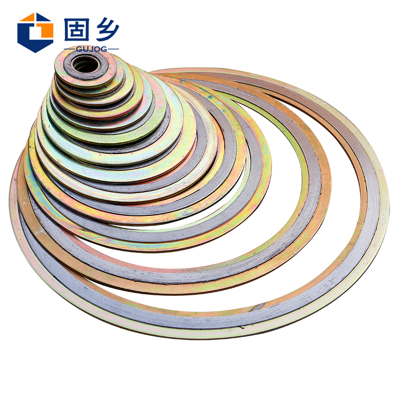 固乡 dn15-dn250 碳钢内外环金属缠绕垫片金属石墨法兰垫 高温高压