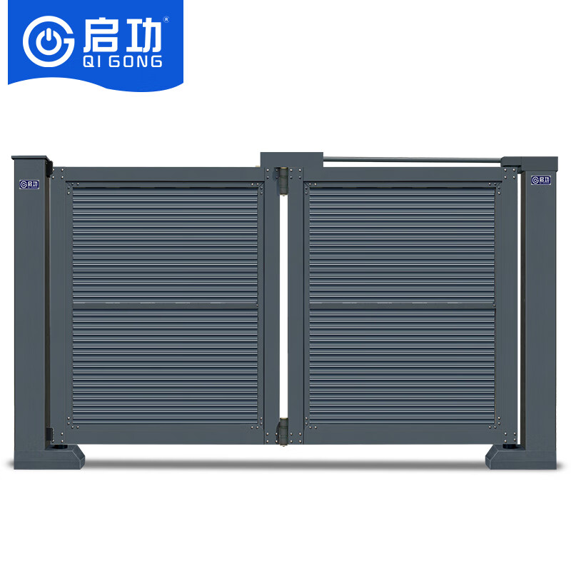 启功电动悬浮折叠门智能铝合金平移门悬浮门庭院大门10平方米
