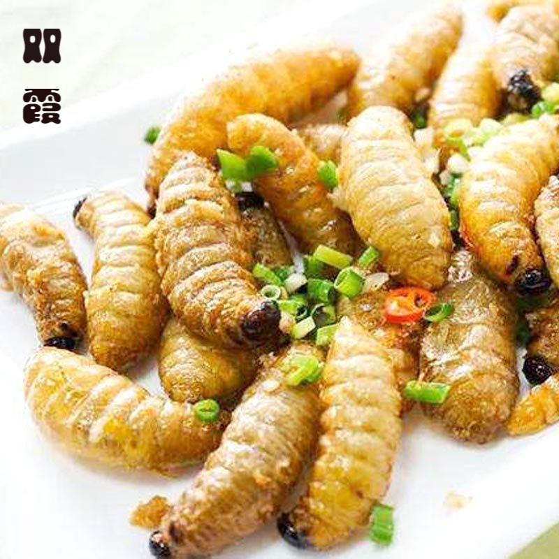 滋滋铺子油炸竹笋虫食用昆虫美味虫美食竹蛹胖虫竹蛆竹象幼虫子零食w