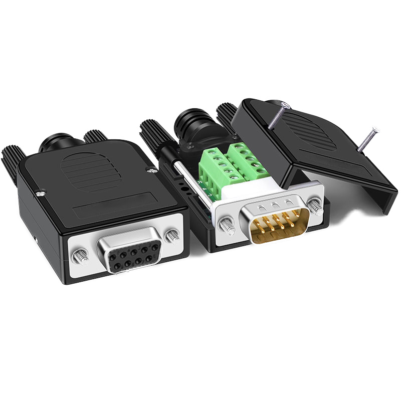 ��˼δ�� DB9�⺸��ͷRS232/485/422����ͷ�⺸ 9����߶���COM��ת��ͷ���ݸ� ��ͷ5��װ��KS-D-D9G5 41.8Ԫ