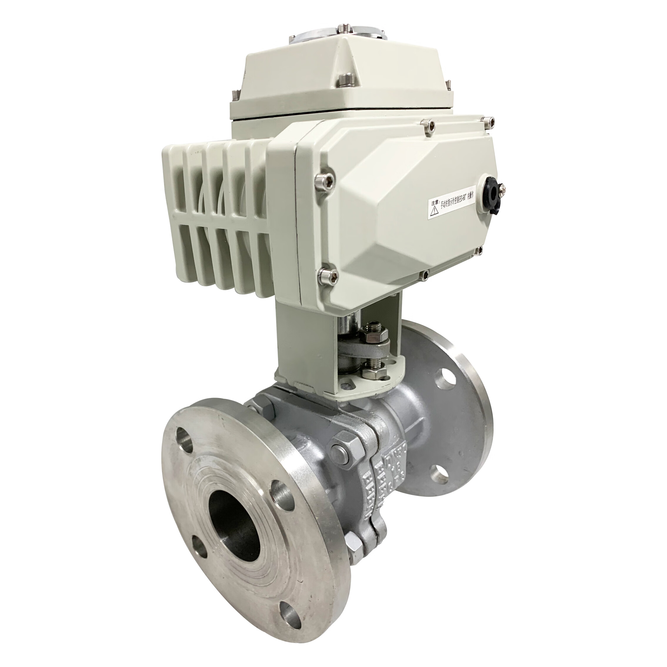 q941f-16p/c电动球阀铸钢不锈钢法兰高温蒸汽球阀dn50 65 80 100 dn15