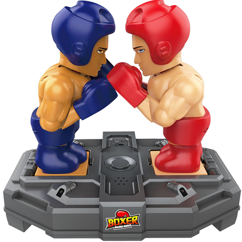 拳击机器人 擂台争霸玩具 智能感应人机双人电动格斗竞技 亲子互动