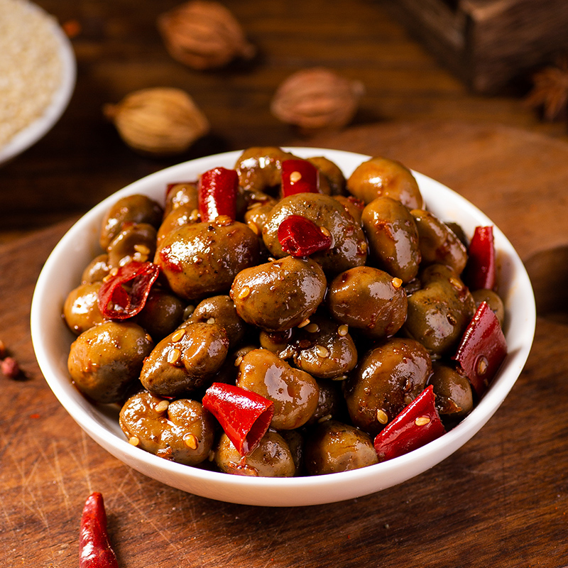 梦信麻辣兔腰 开袋即食四川特产零食熟食兔肾成都美食小吃冷吃兔肉类