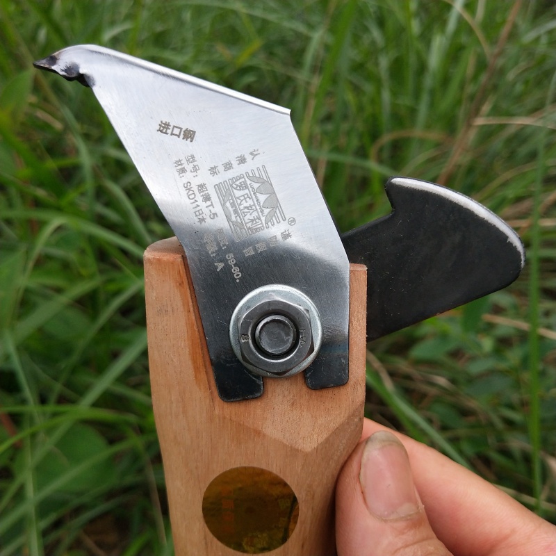 顾致松油刀钢勾尾刀松脂刀采脂刀松香刀割油刀省利超锋利割松油工